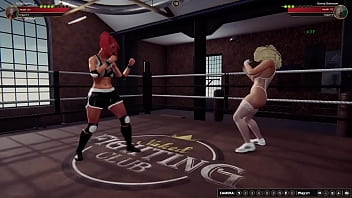 Polly vs bunny nf3d female mma battle