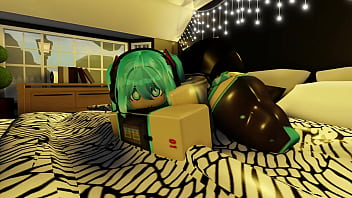 Having great sex with hatsune miku in a condo
