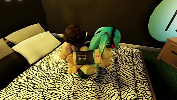 Having great sex with hatsune miku in a condo Having great sex with hatsune miku in a condo