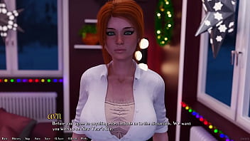 Being a dik #218 brunette college girl shoves my head into her ass while she puts the star on the tree