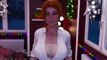 Being a dik #218 brunette college girl shoves my head into her ass while she puts the star on the tree