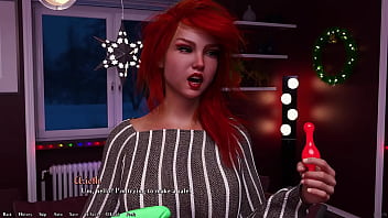 Being a dik #218 brunette college girl shoves my head into her ass while she puts the star on the tree