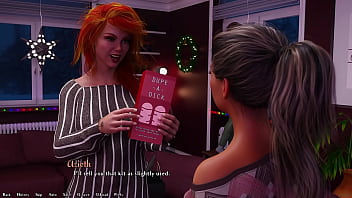 Being a dik #218 brunette college girl shoves my head into her ass while she puts the star on the tree