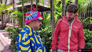 Big dick dean cums twice in hot threesome with big booty sex machines