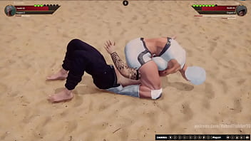 Broadzilla vs gigi nf3d mixed mma combat maledom