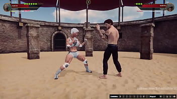 Broadzilla vs gigi nf3d mixed mma combat maledom