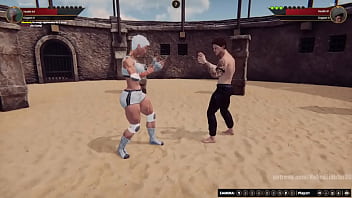 Broadzilla vs gigi nf3d mixed mma combat maledom