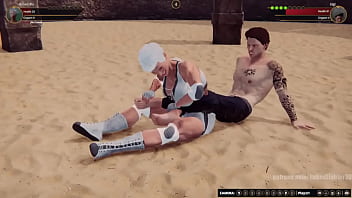 Broadzilla vs gigi nf3d mixed mma combat maledom