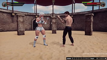 Broadzilla vs gigi nf3d mixed mma combat maledom