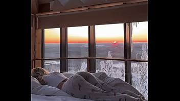 Sneak filming my step sis round ads