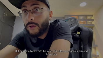 I fuck the painter's wife without him knowing while he works