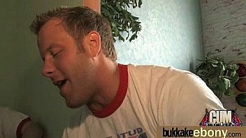 Dp group sex action with hot ebony slut 11