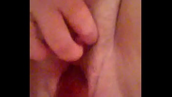 My mrs playing with her pussy with a dildo