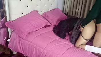 Cum inside me now her ex calls her while i'm fuckin' her my best friend was sad because her boyfriend cheated on her and i consoled her by fucking her