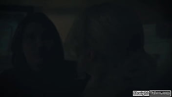 Teen lexi lore got invited by her classmate and his stepbro to have group study only then she finds out that they just want to fuck her both sides