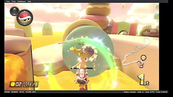 Nude princess peach mario kart switch