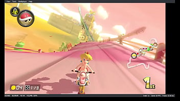 Nude princess peach mario kart switch