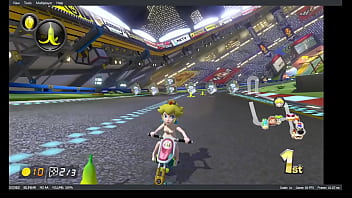 Nude princess peach mario kart switch