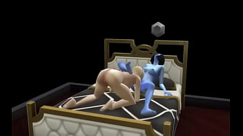 Eva esclava haciendo su trabajo