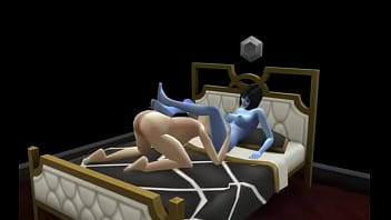 Eva esclava haciendo su trabajo