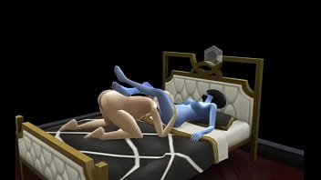 Eva esclava haciendo su trabajo