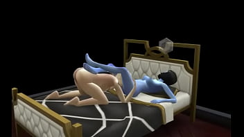 Eva esclava haciendo su trabajo