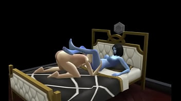 Eva esclava haciendo su trabajo