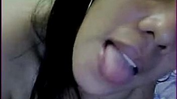 Filipino girl playing with her ass