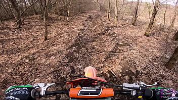 Dirtbike ride gones wild