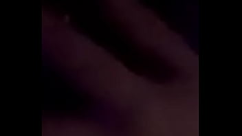 Wet and horny slut begging him to fuck her ass