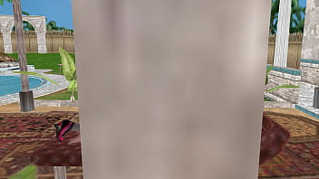 3d animated sex video lesbian girl fucking another girl in doggy position in her both pussy and ass holes