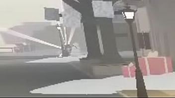 Joven disfruta un palo largo