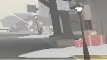 Joven disfruta un palo largo