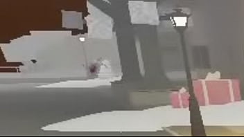 Joven disfruta un palo largo