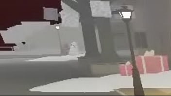 Joven disfruta un palo largo