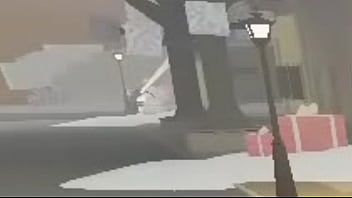 Joven disfruta un palo largo