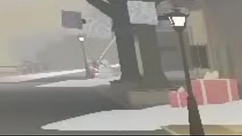 Joven disfruta un palo largo