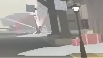 Joven disfruta un palo largo