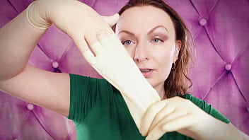 Gloves fetish double latex gloves arya grander sfw Gloves fetish double latex gloves arya grander sfw
