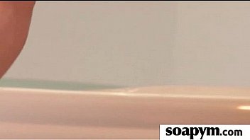 Soapy massage end with a big cumshot 27