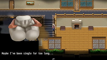 Fondling and getting a footjob from marble a silent statue