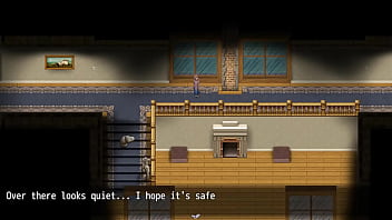 Fondling and getting a footjob from marble a silent statue