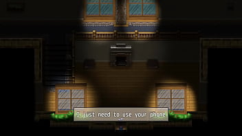 Fondling and getting a footjob from marble a silent statue