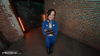 Vr Sexy Lucy In Uniform Gives A Deep Blowjob & Takes A Huge Dick In Her Ass In Fallout Video Game Cosplay Parody Pt3 thumbnail