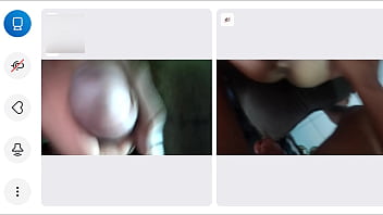 Não aguentou de tanto tesão e gozou com 1 minuto na chamada de vídeo