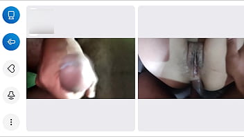 Não aguentou de tanto tesão e gozou com 1 minuto na chamada de vídeo