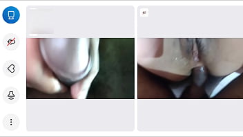 Não aguentou de tanto tesão e gozou com 1 minuto na chamada de vídeo