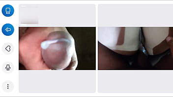 Não aguentou de tanto tesão e gozou com 1 minuto na chamada de vídeo