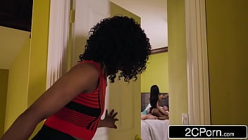 Lucky dude must juggle both step mom & daughter