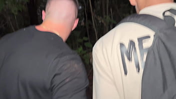 Yoga in the forest we end up in a hardcore threesome with beautiful latina yenifer chacon